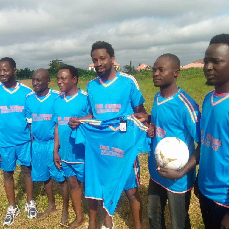 Eng. Otukoko Flags Off U-16 Football Tourney.