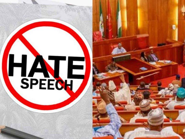 NIGERIA SENATE AND HATE SPEECHES