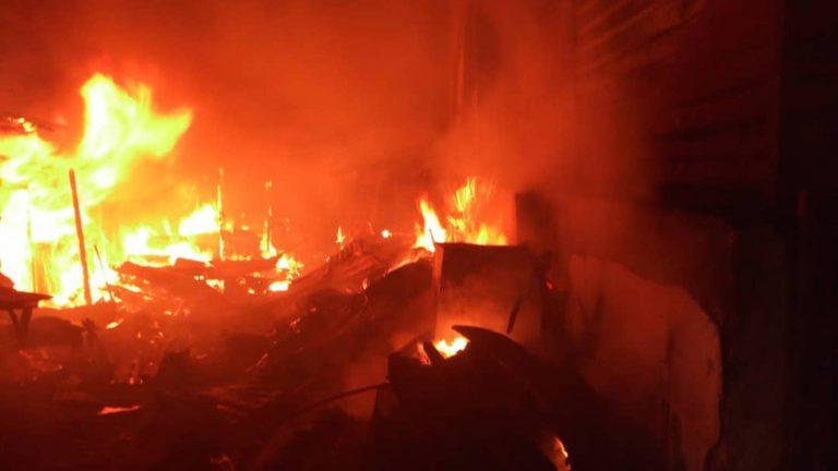 Fire destroys 30 shops, goods in Ilorin market