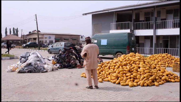 Kwara Customs seizes 48 Marijuana sacks, Bags of rice, others