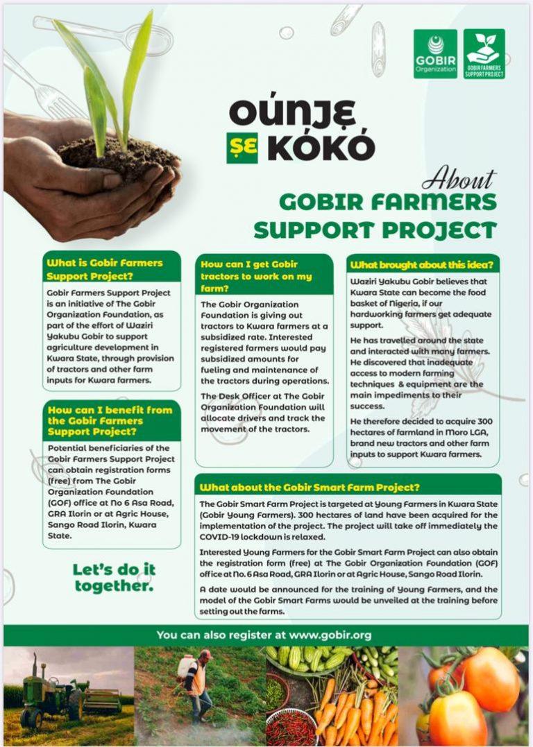 What you should know about Gobir Farmers Support Project