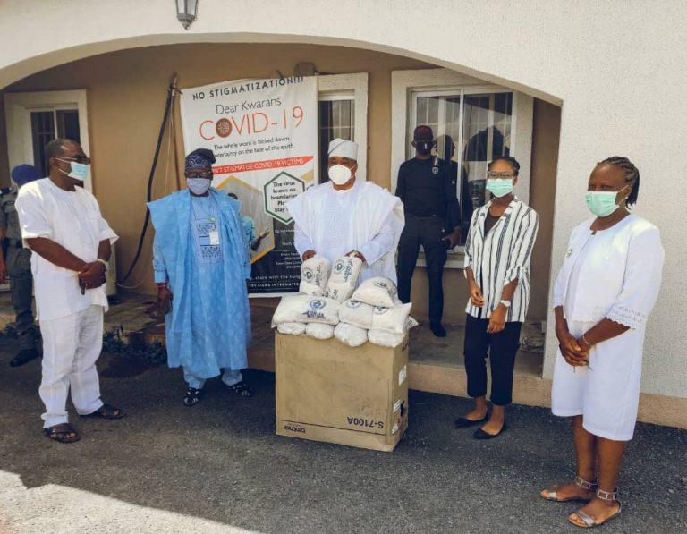 NGO donates food items to support Kwara’s fight against COVID-19