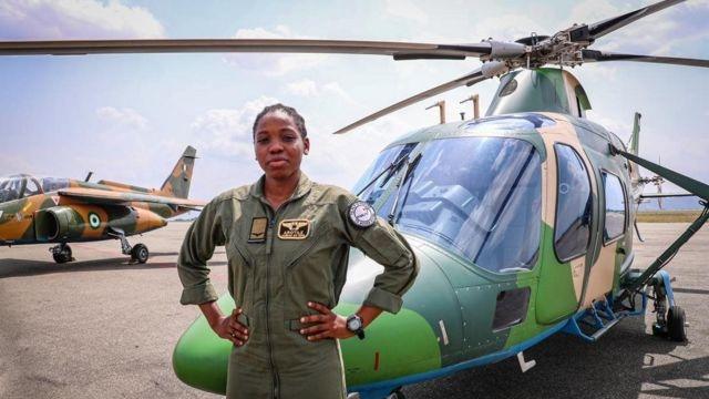 NAF’s first female combat helicopter pilot dies