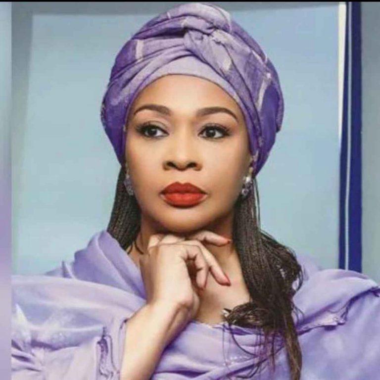 Gbemi Saraki thanks Buhari for naming railway station after late father
