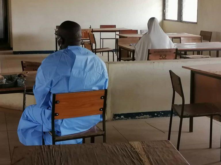 COVID-19 patient writes WASSCE from isolation in Kwara