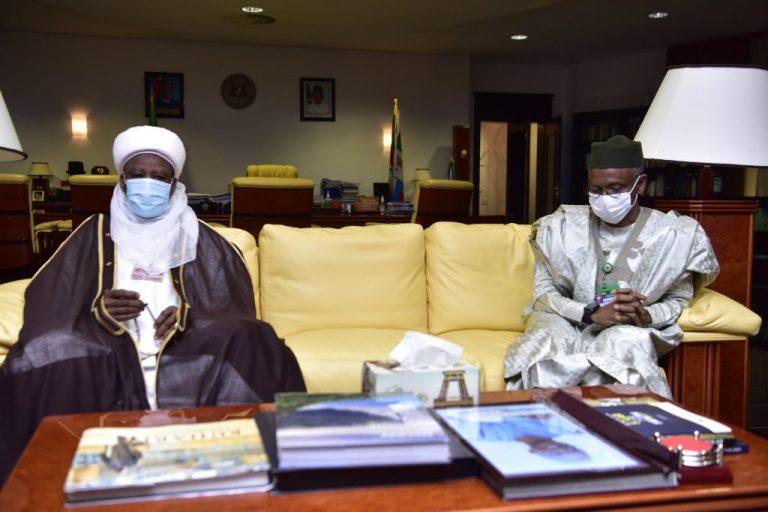 Suspense as Sultan of Sokoto meets El-Rufai few hours after Sanusi’s visit