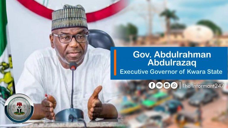 Kwara State Governor, AbdulRahman AbdulRazaq, Kwara State News, The Informant247
