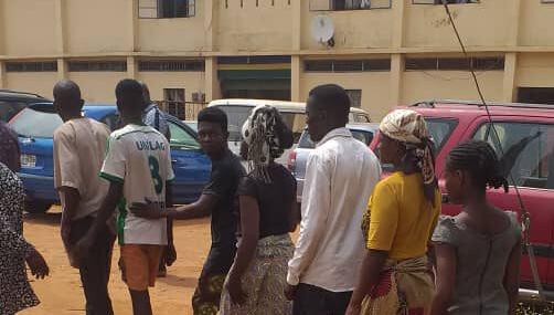 Kwara police parade 144 suspected looters