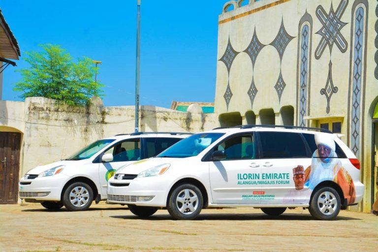 Salihu Mustapha donates vehicles to Ilorin Emirate Unions