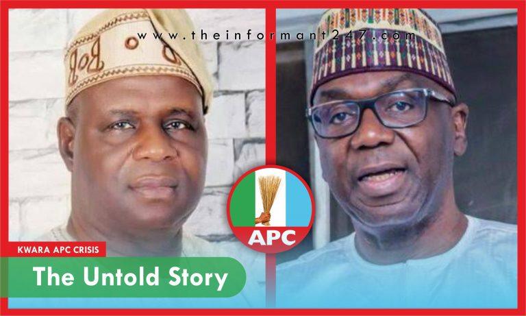 Kwara APC crisis, AbdulRazaq AbdulRahman, Bashir Omolaja Bolarinwa, Kwara APC chairman suspension
