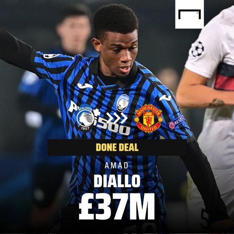Breaking: Man United signs Diallo for £37M