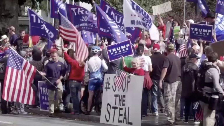 Trump’s supporters protest election results