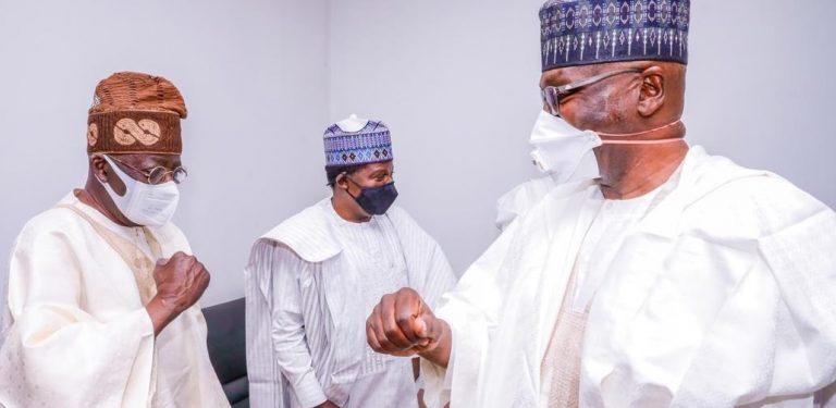 Gov. AbdulRazaq greets Tinubu at 69