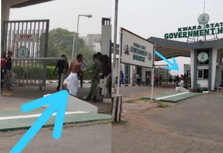 Comedians arrested for shooting skit in strange outfits at Kwara Govt House