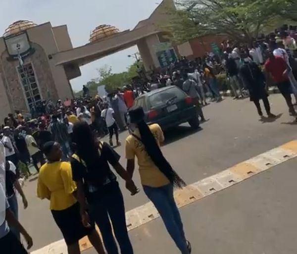 KWASU students protest fee hike