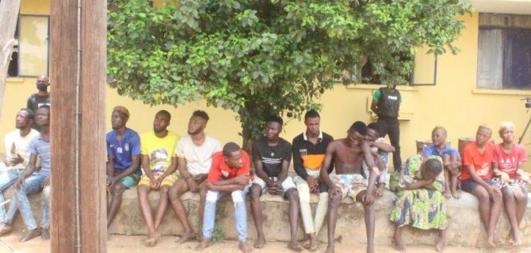 16 suspected cultists arrested planning reprisal attack in Ilorin