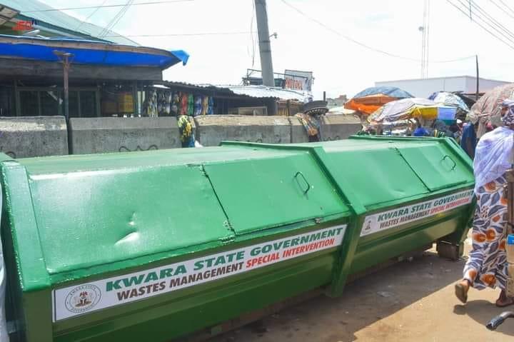 Kwara govt reintroduces ‘abandoned’ waste bins, tasks residents on proper disposal