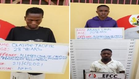3 bag jail terms for internet fraud in Ilorin