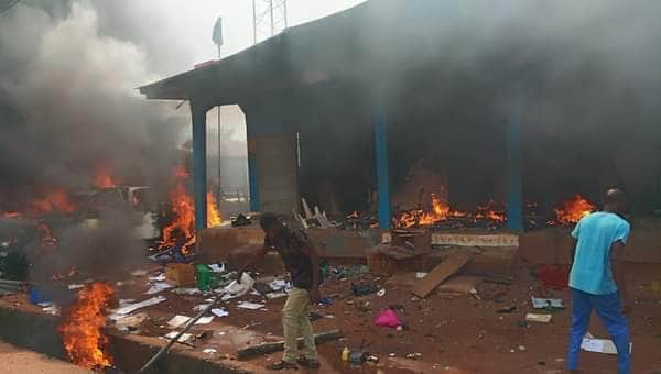 Sit-at-home: Armed men attack police station in Anambra, cart away arms