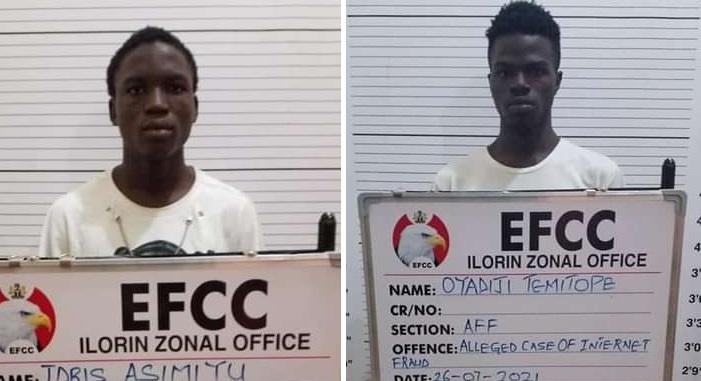 Two internet fraudsters bag jail terms in Kwara