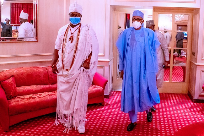 Buhari told me Sunday Igboho needs to be ‘calm and patient’ when I visited him in January: Ooni