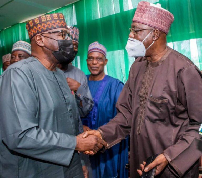 Gov AbdulRazaq greets Prof. Oba Abdulraheem at 74, describes him as ‘a man with profound achievement’