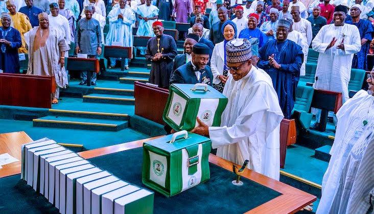 Buhari presents N16.39 trillion 2022 budget to National Assembly