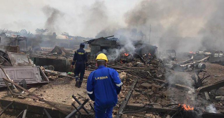 Over 1,000 shops shut in Ladipo spare parts market after deadly gas explosion