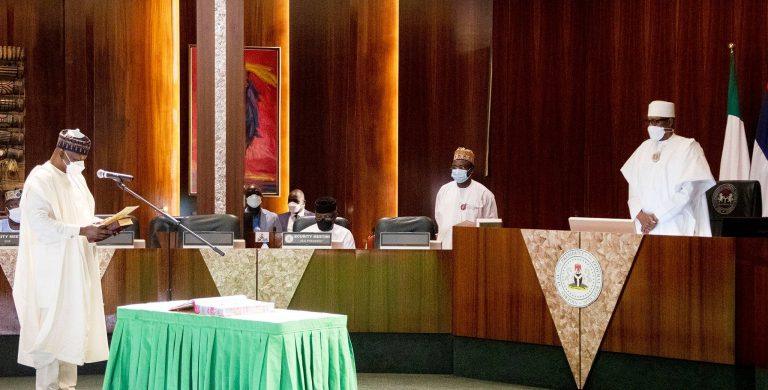 Muazu Sambo sworn in as Minister of State for Works and Housing The Informant247