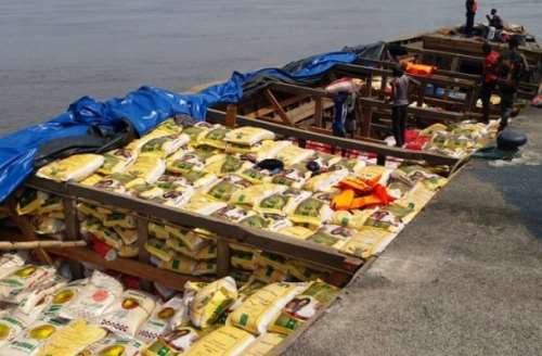 Nigerian Navy intercepts 265 bags of smuggled rice in Akwa Ibom The Informant247