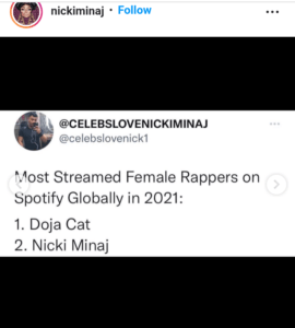 Nicki Minaj makes Guinness World Record for the 3rd time The Informant247