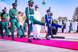 In Pictures: Buhari, Osinbajo, others lay wreaths to mark Armed Forces Remembrance Day The Informant247