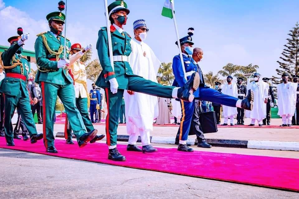 In Pictures: Buhari, Osinbajo, others lay wreaths to mark Armed Forces Remembrance Day The Informant247