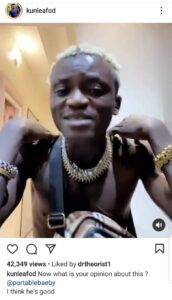 Zazu star Potable is a ‘good’ musician: Kunle Afod The Informant247