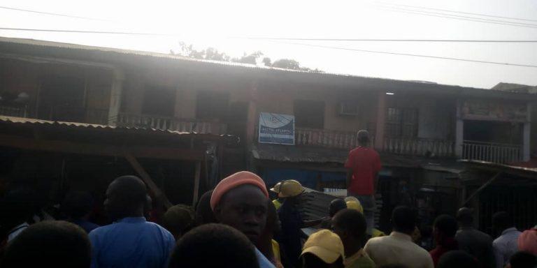Goods worth millions of naira destroyed as fire razes shopping complex in Ilorin The Informant247