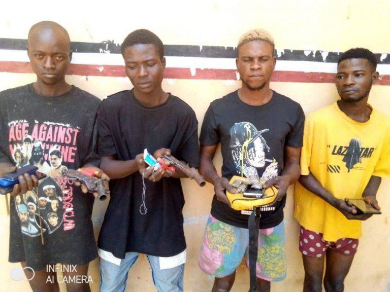 Kwara NSCDC arrests four suspected criminals, recovers locally made pistols The Informant247
