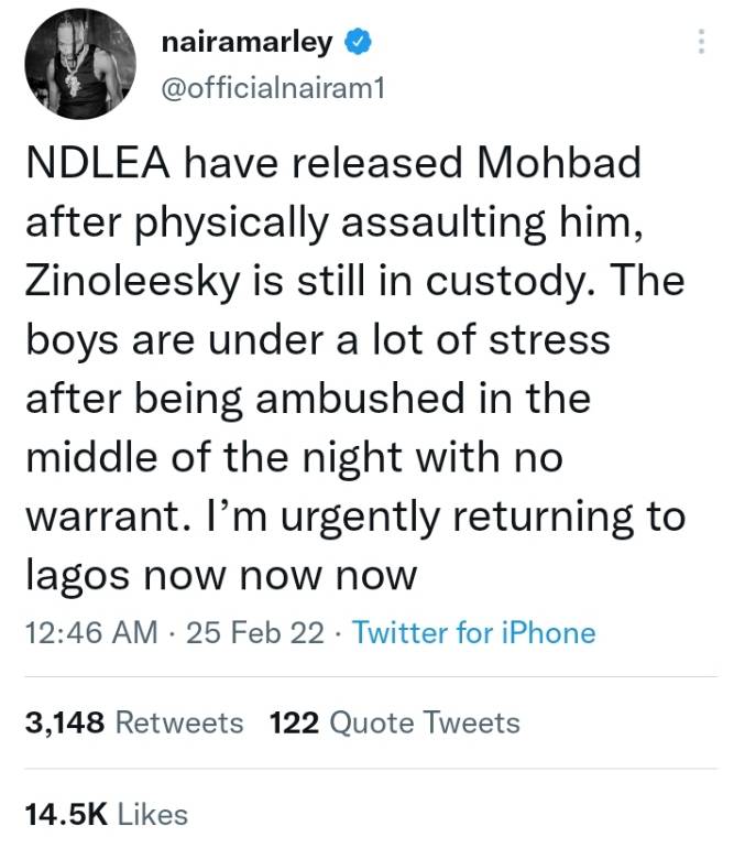 ‘Naira Marley is after my life’ – Mohbad cries out The Informant247