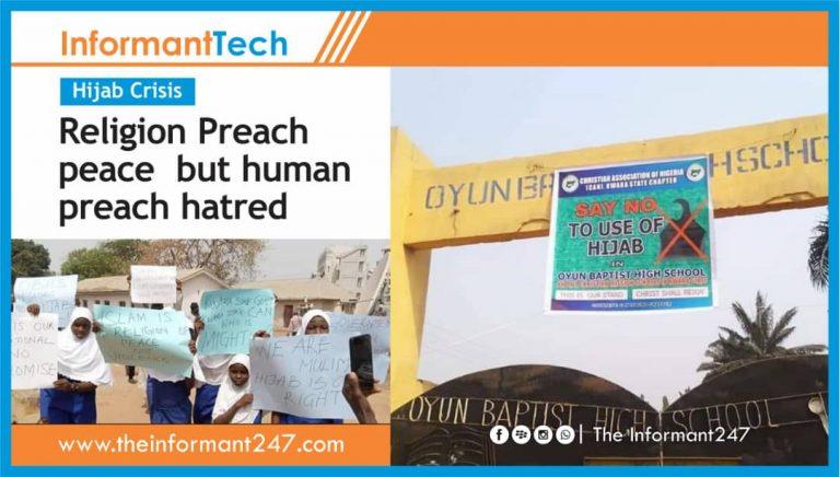 Column | Hijab crisis: Religions preach love but humans preach hatred The Informant247