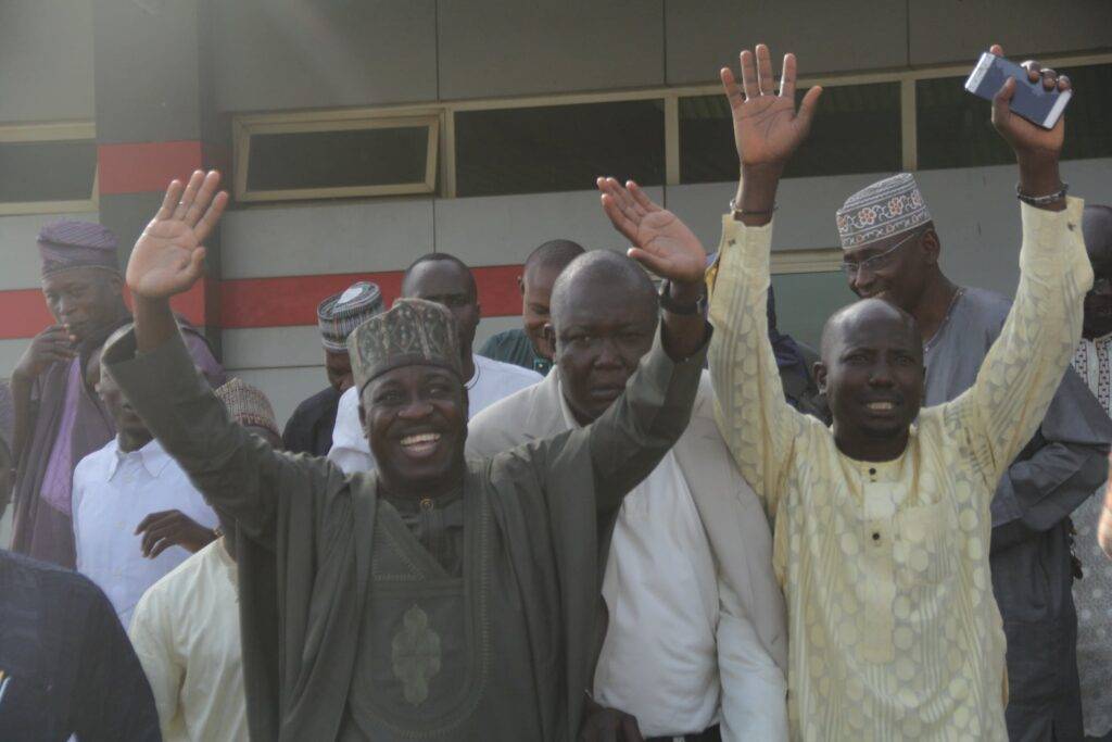 Bolaji Abdullahi pledges effective representation as crowd receives him at Ilorin Airport The Informant247