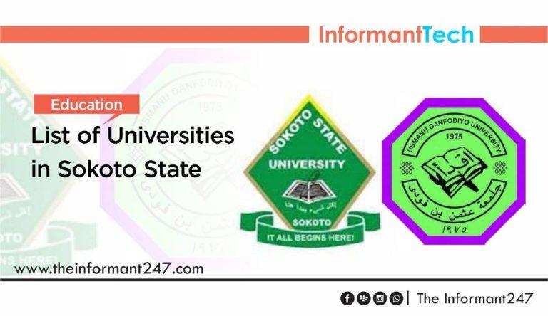 List of Universities in Sokoto State The Informant247
