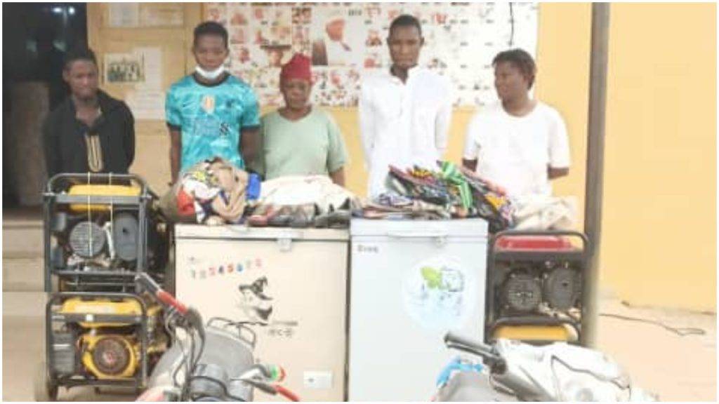 Kwara Police arrest 3 suspected burglars, 2 custodians in Ilorin The Informant247