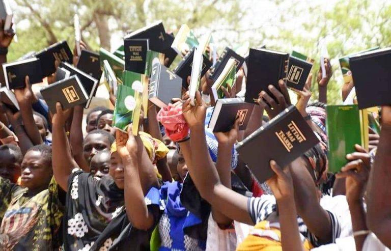 Christan in North raise bibles