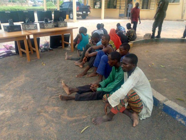 Police arrest 14 men in Adamawa for alleged house-to-house robbery The Informant247