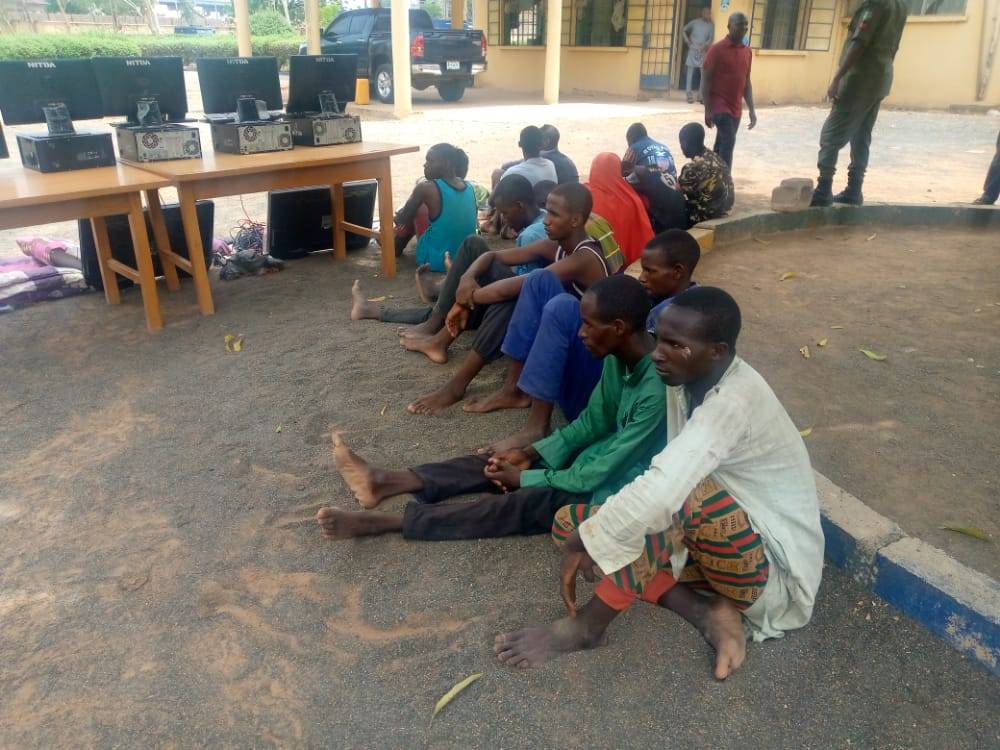 Police arrest 14 men in Adamawa for alleged house-to-house robbery The Informant247