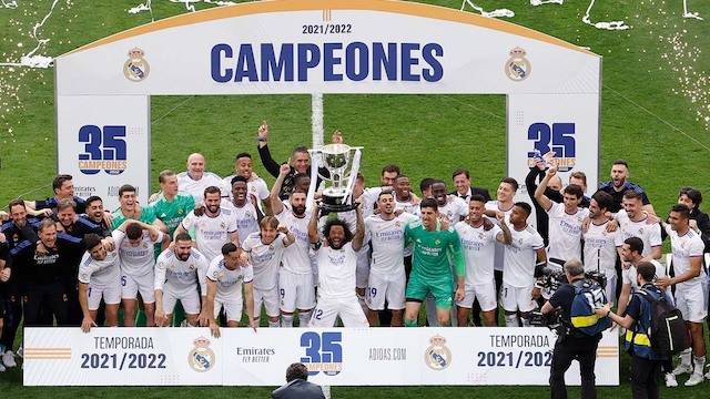 Real Madrid wins 35th spanish La Liga title The Informant247