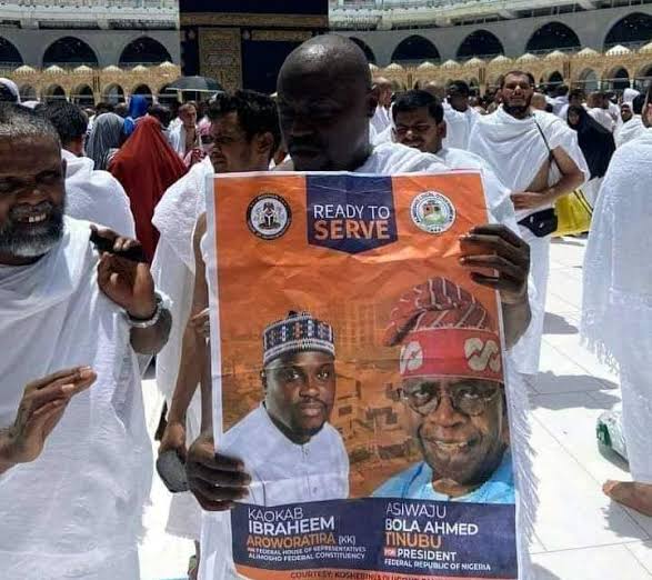 2023: Hajj Commission condemns Nigerian politicians for displaying posters in Makkah The Informant247