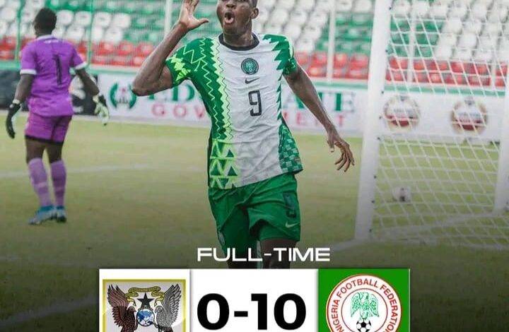 Victor Osimhen scores Four as Super Eagles Thrash Sao Tome 1 720x470 1