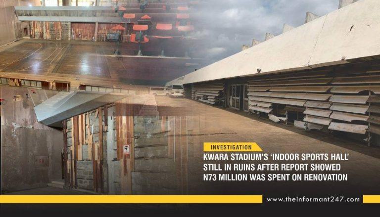 Kwara govt renovated Stadiums Indoor Sports Hall with N72 million on record