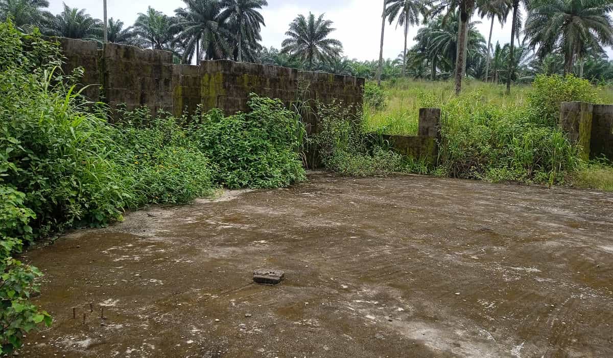 Proposed long tennis and volleyball court of Okurikang Mini-Sports Stadium