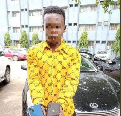 Lagos Police arrests 21-year-old man for stealing boss’ car to fund relocation abroad